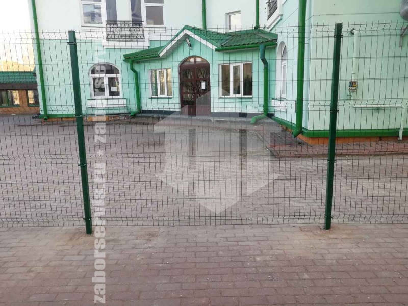 3D забор 110 метров зеленый 4мм